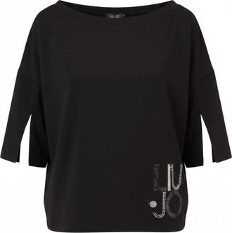 Liu Jo Tops - Dames - T-shirts - Zwart - M - Tops