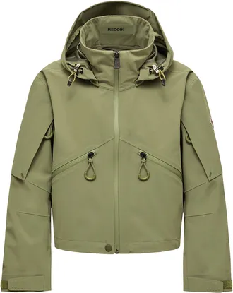 Moncler Kibira Hooded Shell Jacket Green Size 1