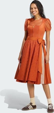 adidas Originals abito dirndl in vermiglione-Rosso