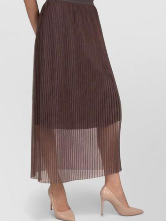 PESERICO pleated skirt