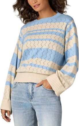 Wit & Wisdom Wit & Wisdom Double Layer Round Neck Sweater