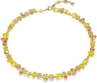 Swarovski Gema Ketting - Dames - Kettingen - Geel - ONE Size - Accessoires