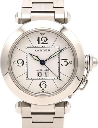 Cartier Pre-owned Stainless Steel watches - Dames - Vintage Horloges - Wit - ONE Size - Vintage
