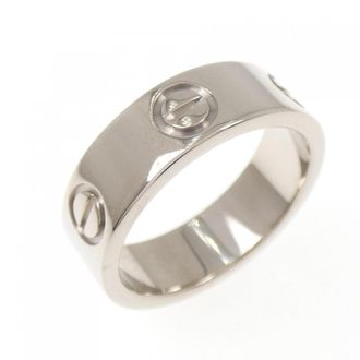 Cartier White Gold White Gold (18K) Band Ring (Pre-Owned)