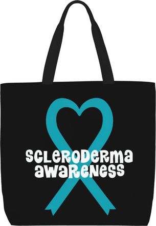 Generic Women Handbag Scleroderma Awareness Handbag Girls Waterproof Crossbody Bags, For Christmas, Daily, Gym, Work, School