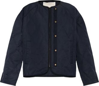 Ulla Johnson Gewatteerd jack - Blauw