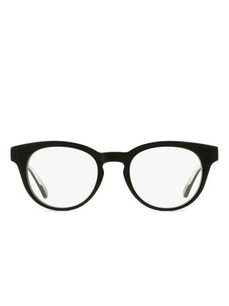 Omega pantos-frame glasses - men - Acetate - One Size - Black