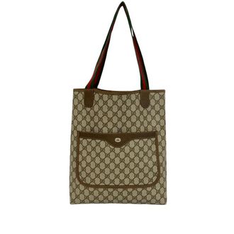 Gucci Pre-owned Gucci GG Supreme Web Tote Ladies 8O8FLTHT9I73TZR3