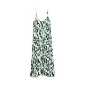Vero Moda Bedrukte, lange jurk met schouderbandjes