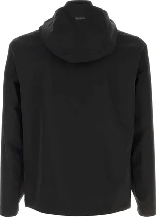Woolrich Mens Shell Jacket Black Polyester