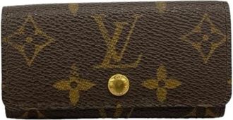 Louis Vuitton Pre-owned Accessories, male, Brown, Size: ONE SIZE Pre-owned Keycase