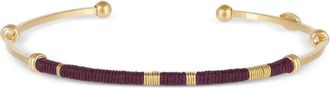 Gas Bijoux Zanzibar cord bracelet - Gold