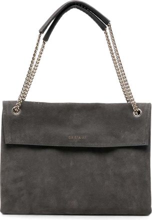 Orciani Venus Nabucco Midi Leather Shoulder Bag