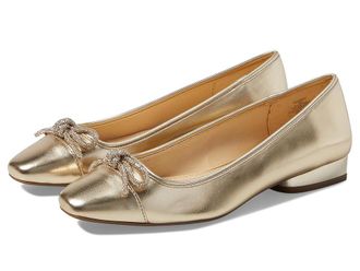Anne Klein Cassidy Womens Flat Shoes Light Gold : 5.5 M, Rubber