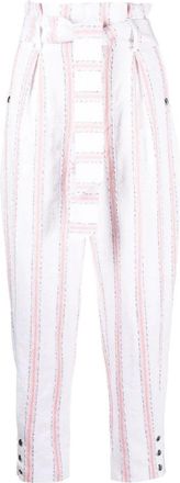 Iro Casual Broek Rula - Dames - Wijde Broeken - Veelkleurig - S - Katoen - Broeken