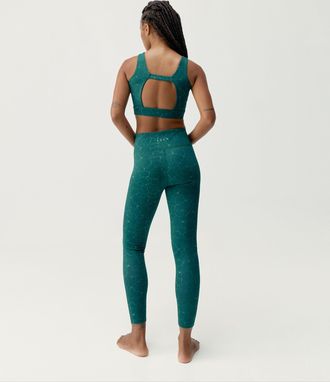 Born Living Yoga Legging Organic Deep Green