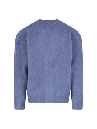 BONSAI Mens Sweaters Blue Acrylic