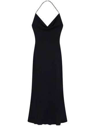 Stella McCartney Abito con cristalli - Nero