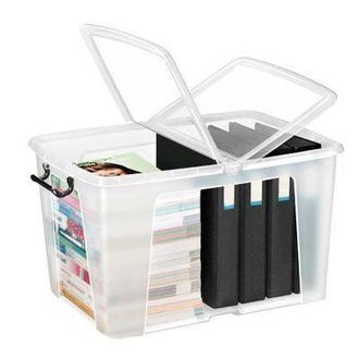 CEP Caja De Almacenamiento Cep Smartbox 65 Litros Apilable Tapa Doble