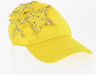 Dsquared2 Embellished Jewels Satin Cap size Unica