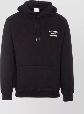 Drôle de Monsieur hooded sweater kangaroo pocket