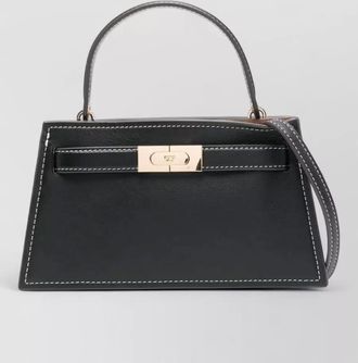 Tory Burch lee radziwill mini leather top handle bag