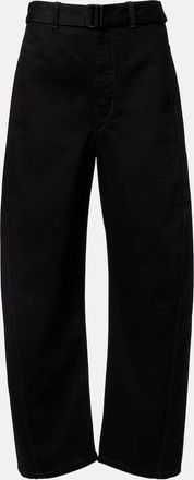 Christophe Lemaire Jeans barrel con cintura