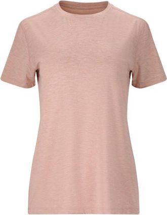 ENDURANCE Alvaly Melange S/S Tee Funktionsshirt f&uuml;r Damen | lila