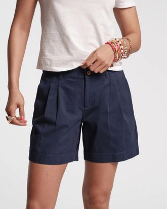 Frances Valentine Womens Benny Short In Navy