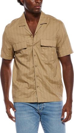 Onia Linen-Blend Utility Shirt