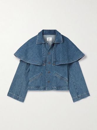 Frame Denim Giacca In Denim The Cape - Blu