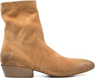 Mars&egrave;ll Stivali con zip - Marrone