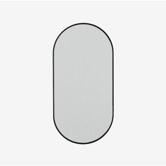 Sklum Specchio da parete ovale in alluminio 35x70 cm Elbert SKLUM