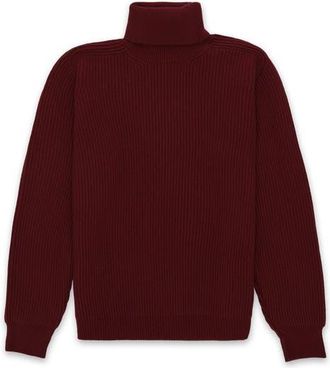 Fortela Brighton High Neck Jumper in Burgundy at Nordstrom, Size X-Large Eu
