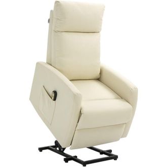 HOMCOM Homcom - Sill&oacute;n Levanta Personas Sill&oacute;n Relax El&eacute;ctrico Sill&oacute;n Elevador Reclinable 145&deg; con Control Remoto Reposapi&eacute;s para Personas Mayores 67x95x105