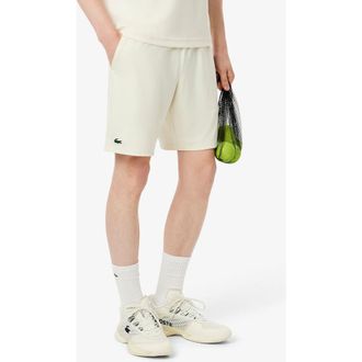Lacoste Drawstring Jersey Shorts in Lapland at Nordstrom, Size 8