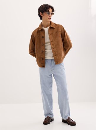 Only & Sons Mens Light blue bleached jean