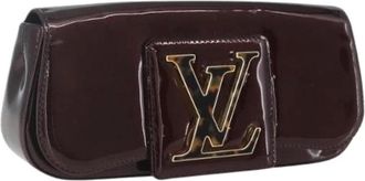 Louis Vuitton Pre-owned Leren Clutch - Dames - Vintage Clutch - Paars - ONE Size - Leer - Vintage