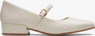 Clarks Seren 30 Buckle Ivory Leather