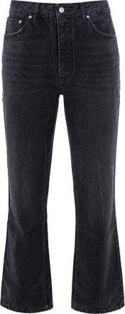 Represent Jeans Cropped - Jeans - Mujer - Negro - W32