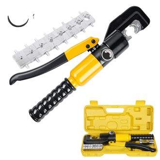 OEM Herramienta De Crimpado Hidr&aacute;ulica, Acero De Alta Resistencia, Protecci&oacute;n Contra Sobrecarga, Color Amarillo