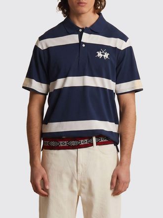 La Martina Polo in cotone a righe La Martina