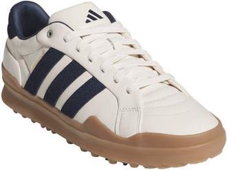 adidas Retrocross Spikeless Golf Shoe in Chalk White/Navy/Gum4 at Nordstrom, Size 10.5