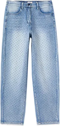 Oltre Jeans, Dames, Blauw, 3Xl, Katoen, Straight Jeans