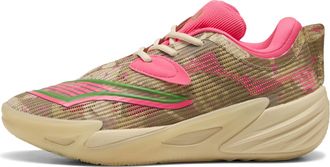 Puma Scarpe da basket All-Pro NITRO 2 Flaujae unisex, Scarpe, Beige, 49.5