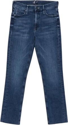 Mother Mid Rise Dazzler Ankle Jeans