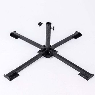 OEM Base Plegable Para Sombrilla De Patio Exterior &Oslash;84x35 Cm, De Acero Para Postes De 38-50 Mm, Soporte Para Sombrilla De Jard&iacute;n, Base Para Sombrilla, Res