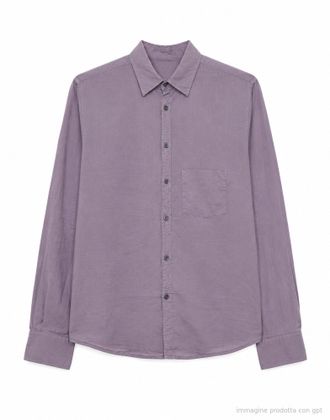 Cellar Door Grey Sid Cotton Casual Relaxed Shirt