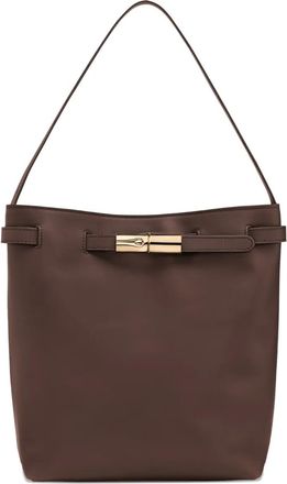 Longchamp Le Smart shoulder bag - women - Calf Leather - One Size - Brown