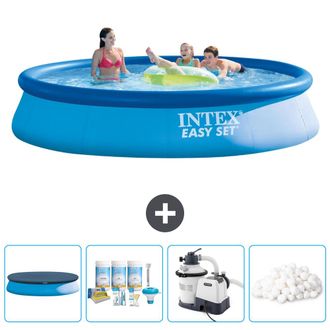 Intex Piscina Easy Set Redonda - 396x84 Cm - 5-piezas Scb63
